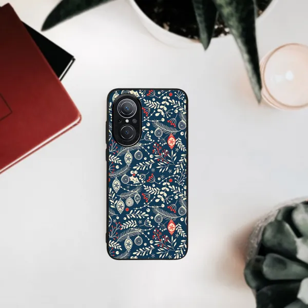 MY ART Kryt s vianočným dizajnom Huawei nova 9 SE MISTLETOE (070)