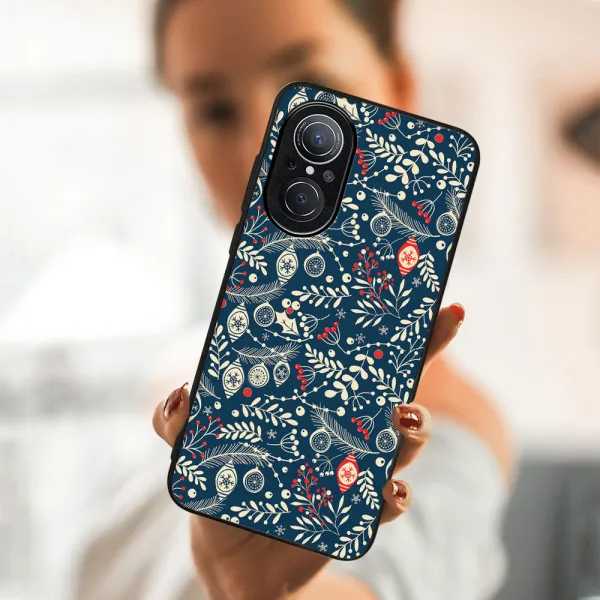 MY ART Kryt s vianočným dizajnom Huawei nova 9 SE MISTLETOE (070)