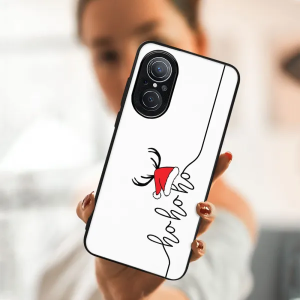 MY ART Kryt s vianočným dizajnom Huawei nova 9 SE HOHOHO (073)