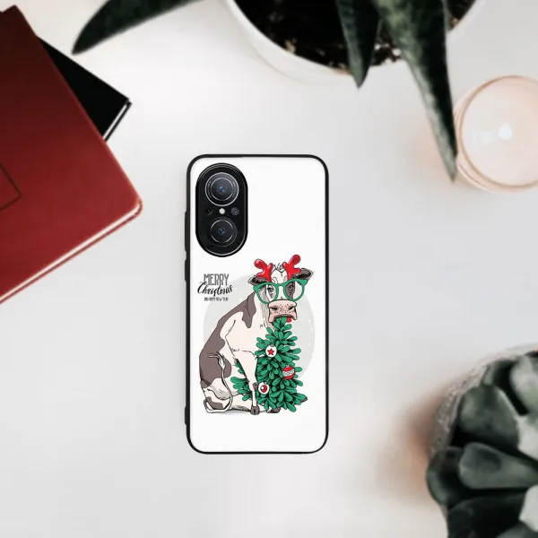 MY ART Kryt s vianočným dizajnom Huawei nova 9 SE MERRY CHRISTMAS (074)