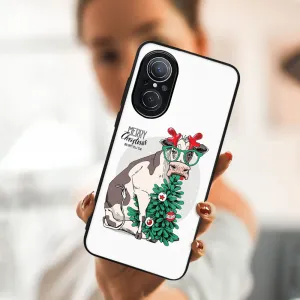 MY ART Kryt s vianočným dizajnom Huawei nova 9 SE MERRY CHRISTMAS (074)