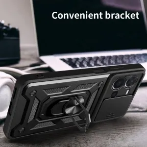 RING CAMERA Kryt s držiakom pre Vivo Y35 modrý