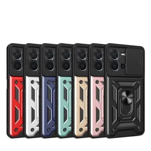RING CAMERA Kryt s držiakom pre Vivo Y35 modrý