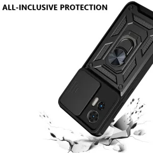 RING CAMERA Kryt s držiakom pre Motorola Edge 30 Neo ružový