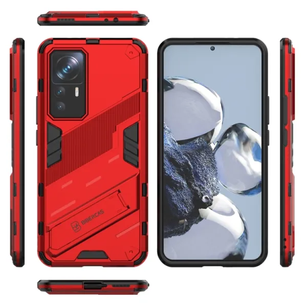 BIB Ochranný kryt pre Xiaomi 12T / 12T Pro červený