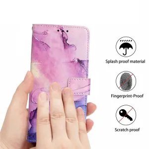 ART MARBLE Peňaženkový kryt Infinix Hot 11S PURPLE