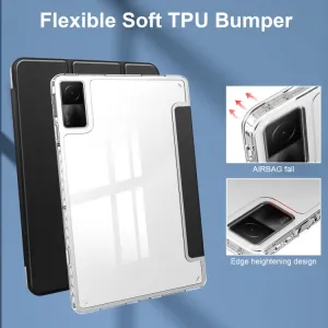 CRYSTAL Zaklápacie puzdro Xiaomi Redmi Pad čierne