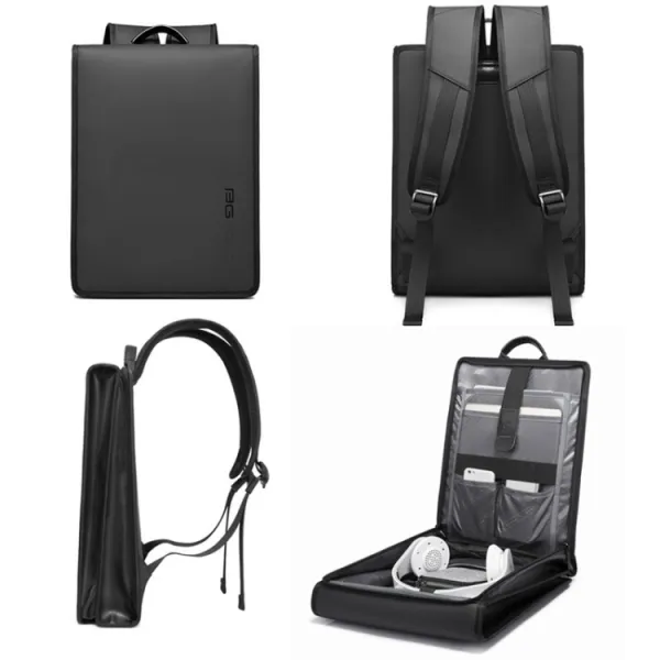 BANGE BG-7252 Ultratenký batoh pre notebook s uhlopriečkou do 14" šedý