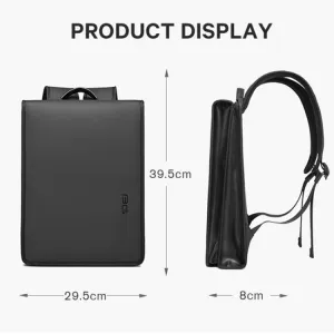BANGE BG-7252 Ultratenký batoh pre notebook s uhlopriečkou do 14" šedý