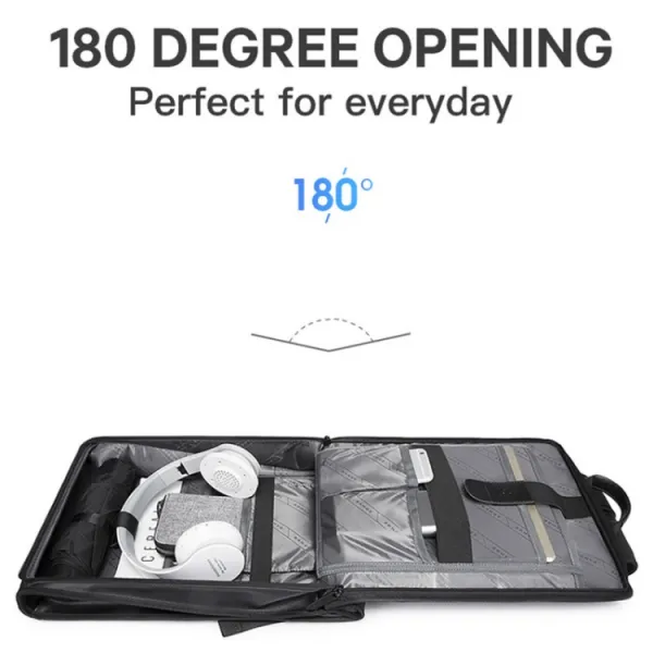 BANGE BG-7252 Ultratenký batoh pre notebook s uhlopriečkou do 14" šedý