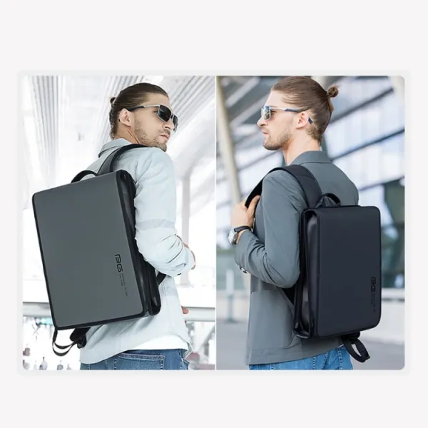 BANGE BG-7252 Ultratenký batoh pre notebook s uhlopriečkou do 14" šedý