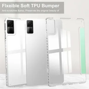 CRYSTAL Zaklápacie puzdro Xiaomi Redmi Pad svetlozelené