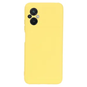 RUBBER Ochranný kryt pre Xiaomi Poco M5 žltý
