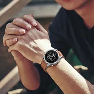 LEATHER Kožený remienok Garmin Fenix 7 / 7 Solar / 7 Sapphire hnedý