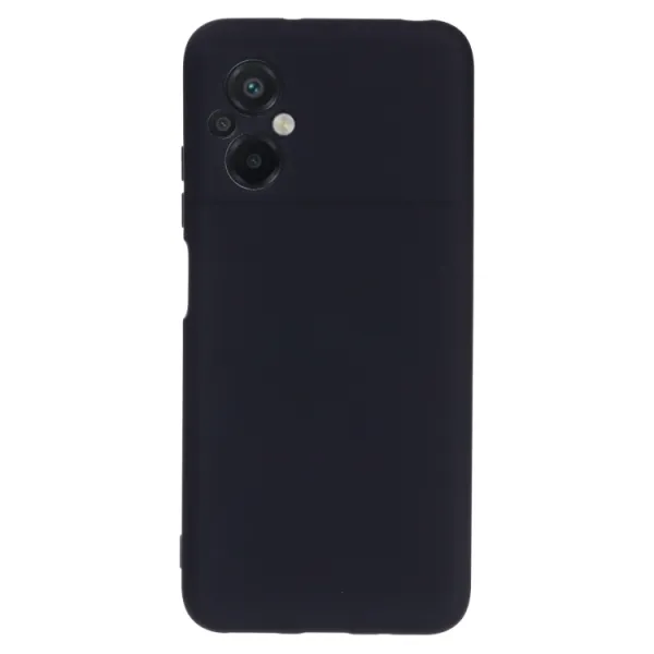 RUBBER Ochranný kryt pre Xiaomi Poco M5 čierny