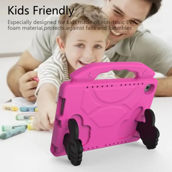 KIDDO Detský obal pre Huawei MediaPad M5 10.8 ružový