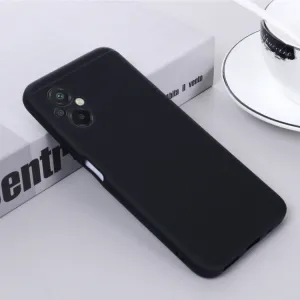 RUBBER Ochranný kryt pre Xiaomi Poco M5 čierny