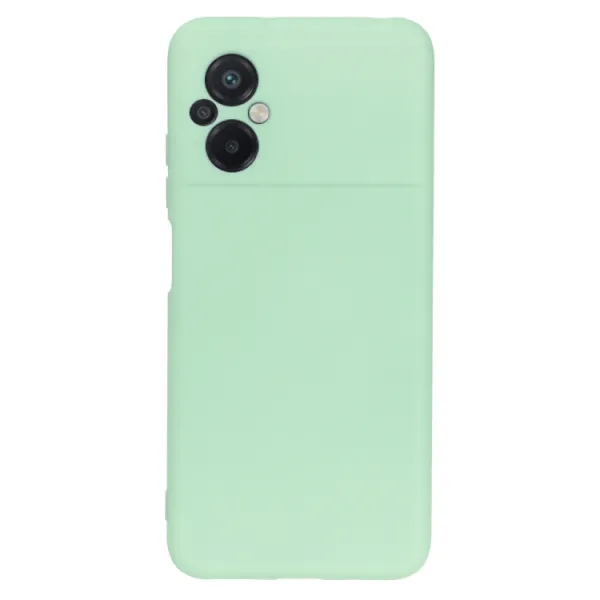 RUBBER Ochranný kryt pre Xiaomi Poco M5 zelený