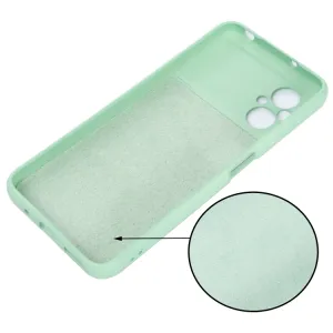 RUBBER Ochranný kryt pre Xiaomi Poco M5 zelený