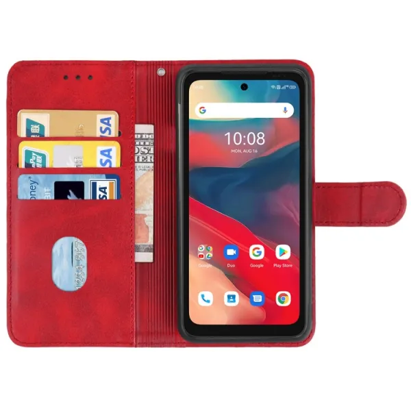 SMOOTH Peňaženkové puzdro pre Umidigi Bison GT2 5G / GT2 Pro 5G červené