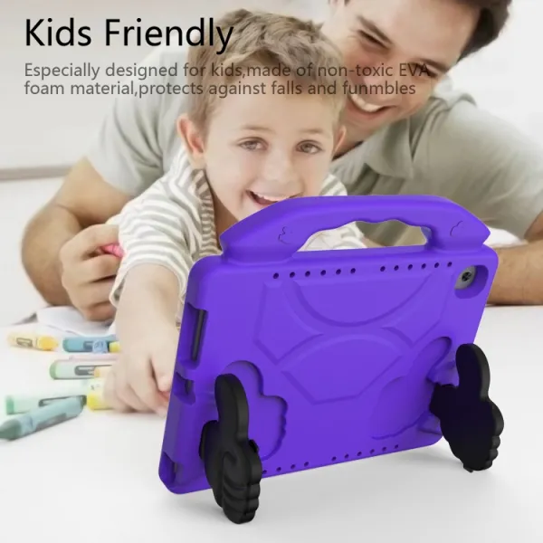 KIDDO Detský obal pre Huawei MediaPad M5 10.8 fialový