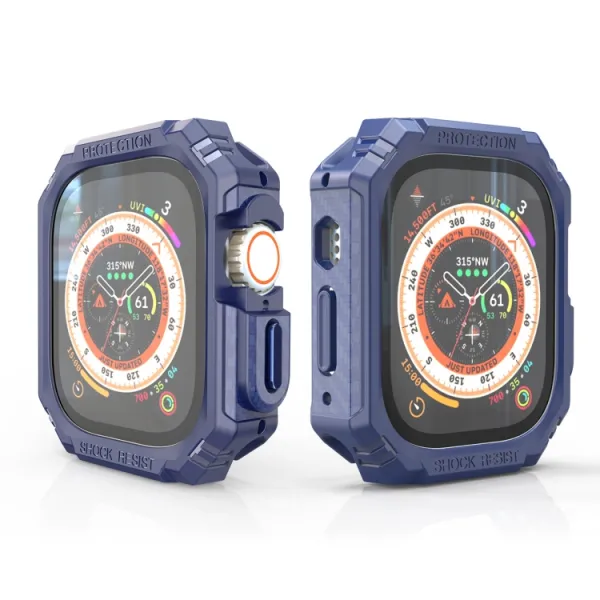 ARMOR Odolný kryt pre Apple Watch Ultra 1 / 2 / 3 49mm BLUE