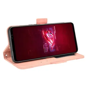 SLOT Peňaženkový obal pre Asus Rog Phone 6 / Rog Phone 6 Pro ružový