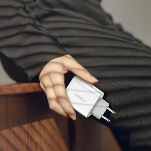 Ugreen CD170 sieťová nabíjačka USB-C / USB QC 4.0 PD 36W , biela (60468 CD170)