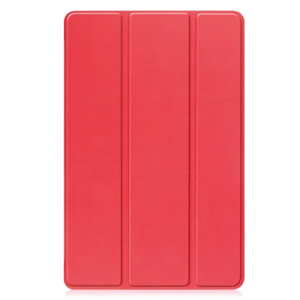 LEATHER Zaklápací obal pre Lenovo Tab P11 Gen 2 červený