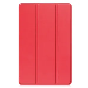 LEATHER Zaklápací obal pre Lenovo Tab P11 Gen 2 červený