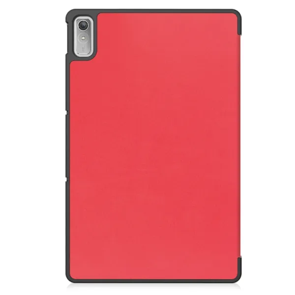 LEATHER Zaklápací obal pre Lenovo Tab P11 Gen 2 červený