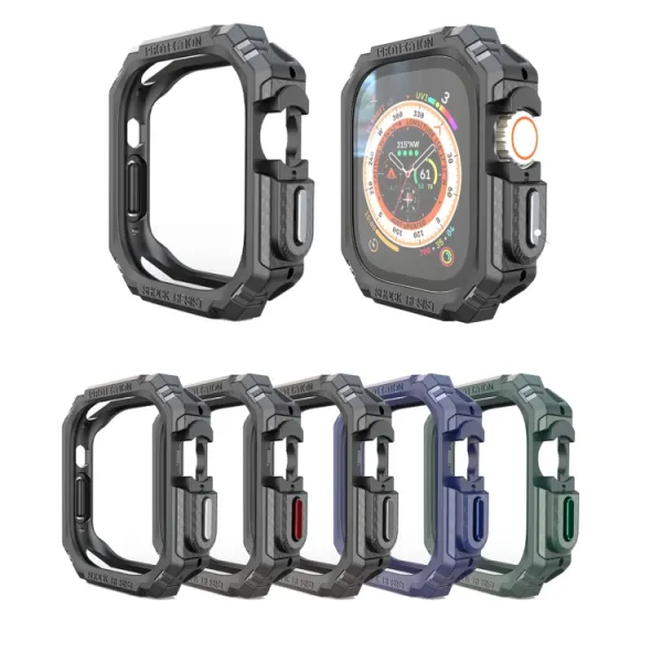 ARMOR Odolný kryt pre Apple Watch Ultra 1 / 2 / 3 49mm GREEN