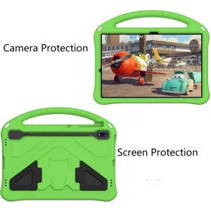 KIDDO Detský obal pre Samsung Galaxy Tab S8+ / S7+ / S7 FE zelený