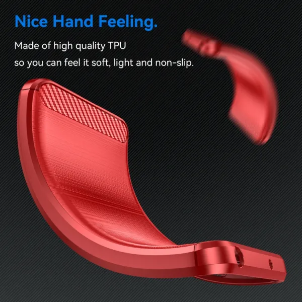 FLEXI TPU Kryt pre Google Pixel 7a červený