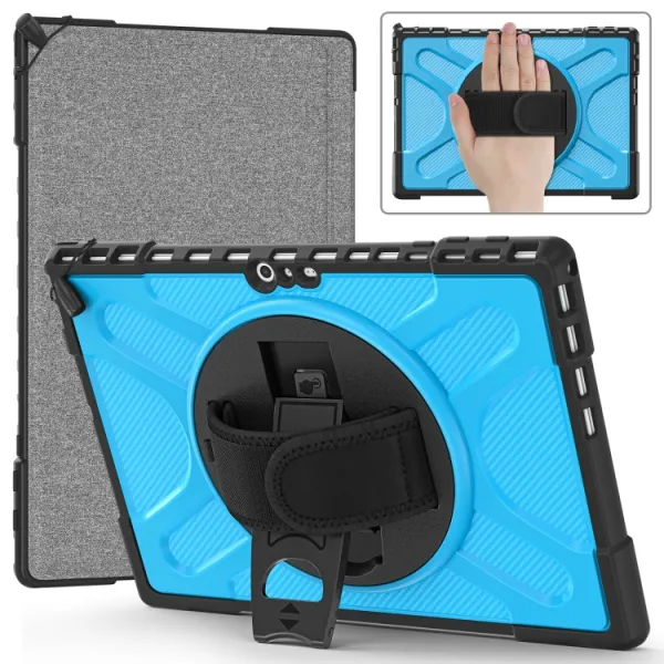 STANDING ULTRA Odolný Kryt MicroSoft Surface Pro 4 / 5 / 6 / 7 modrý