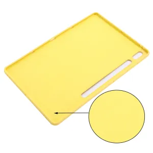 RUBBER Ochranný kryt pre Samsung Galaxy Tab S8+ / S7+ / S7 FE žltý