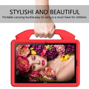 KIDDO Detský obal pre Huawei MediaPad M5 10.8 červený