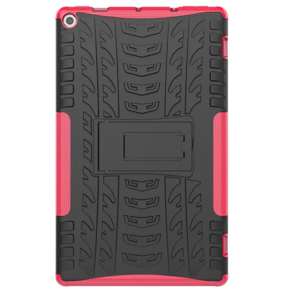 STAND Extra odolný obal Amazon Kindle Fire HD 10 2019 / 2017 (9. generácia / 7. generácia) ružový