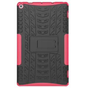STAND Extra odolný obal Amazon Kindle Fire HD 10 2019 / 2017 (9. generácia / 7. generácia) ružový