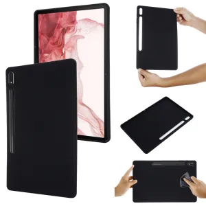 RUBBER Ochranný kryt pre Samsung Galaxy Tab S8+ / S7+ / S7 FE čierny