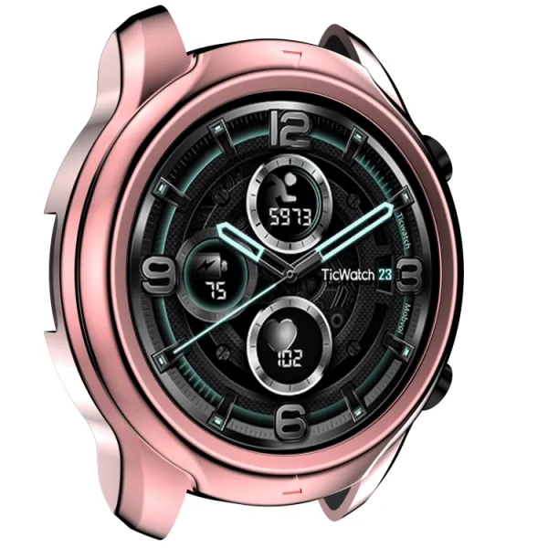 TPU Ochranný obal TicWatch Pro 3 ružový