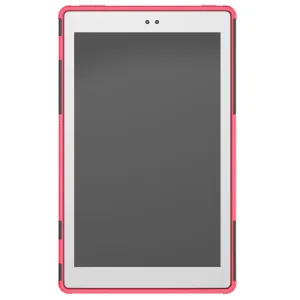 STAND Extra odolný obal Amazon Kindle Fire HD 10 2019 / 2017 (9. generácia / 7. generácia) ružový