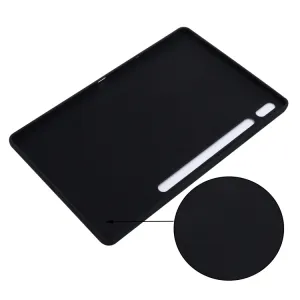 RUBBER Ochranný kryt pre Samsung Galaxy Tab S8+ / S7+ / S7 FE čierny