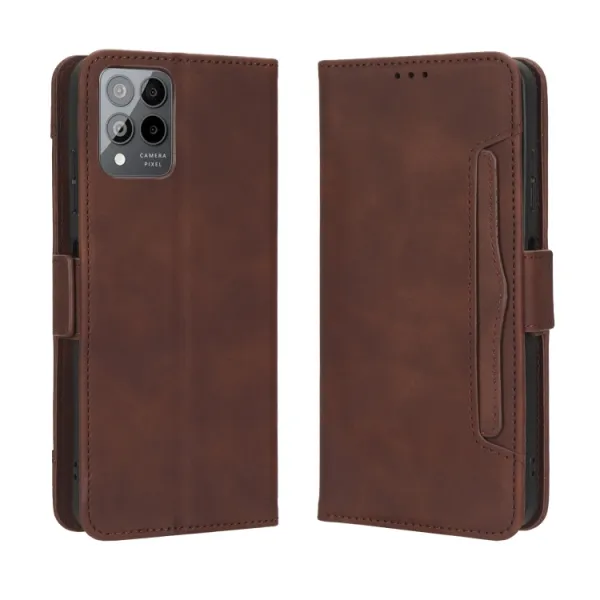 SLOT Peňaženkový obal pre T Phone Pro / T Phone Pro 2023 hnedý
