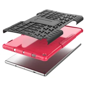 STAND Extra odolný obal Amazon Kindle Fire HD 10 2019 / 2017 (9. generácia / 7. generácia) ružový