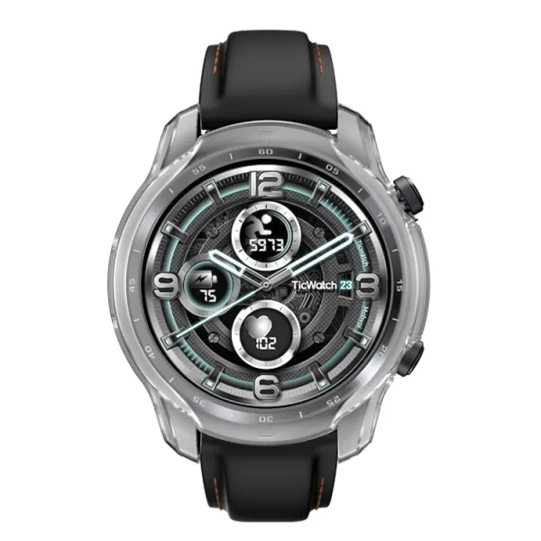 TPU Ochranný obal TicWatch Pro 3 priehľadný