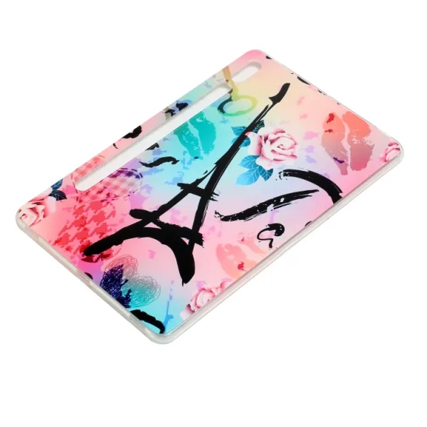 ART Silikónový kryt Samsung Galaxy Tab S8+ / S7+ / S7 FE PARIS TOWER