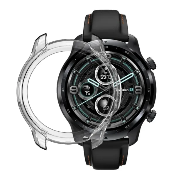 TPU Ochranný obal TicWatch Pro 3 priehľadný