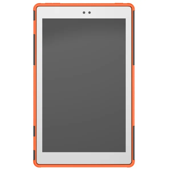 STAND Extra odolný obal Amazon Kindle Fire HD 10 2019 / 2017 (9. generácia / 7. generácia) oranžový