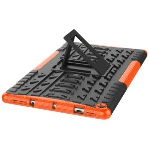 STAND Extra odolný obal Amazon Kindle Fire HD 10 2019 / 2017 (9. generácia / 7. generácia) oranžový